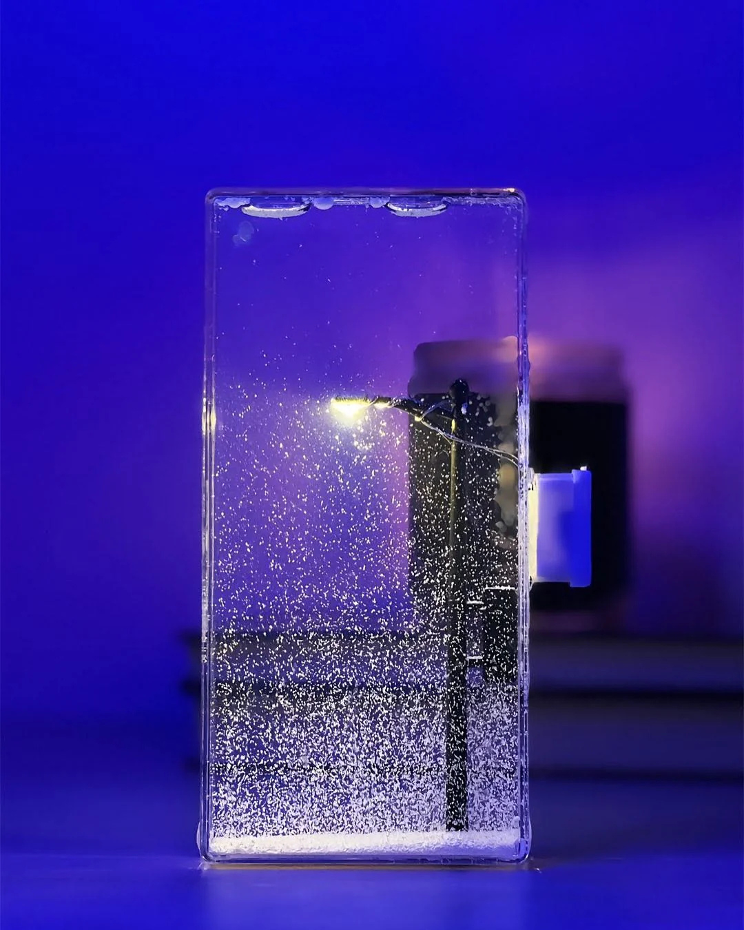 Mini SnowFall Lamp - Cozy Aesthetic Desk Light