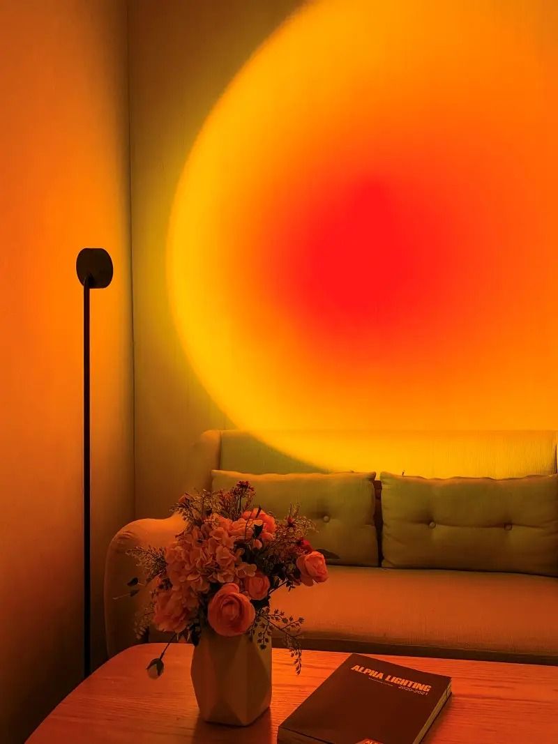Sunset Projection Lamp – Romantic & Aesthetic Light