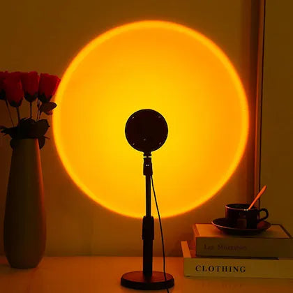 Sunset Projection Lamp – Romantic & Aesthetic Light